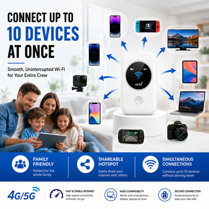 📶 Unlimited Pocket WiFi | Stay Connected Everywhere 🚀