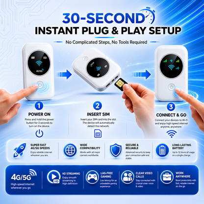 📶 Unlimited Pocket WiFi | Stay Connected Everywhere 🚀