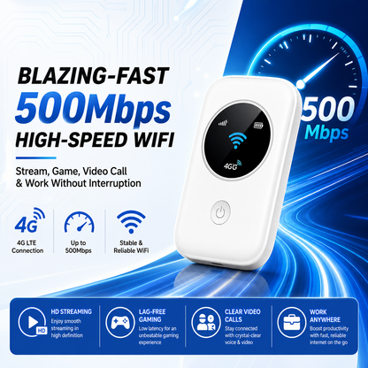 📶 Unlimited Pocket WiFi | Stay Connected Everywhere 🚀